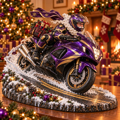 🎄 Christmas Hot Sale - 50% OFF🏍️🎅 Santa’s Ride Home – Christmas Motorcycle Keepsake Collection💨