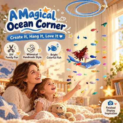 🌊 DIY Ocean Mobile Kit – Create a Dreamy Underwater World for Your Little One
