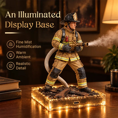 🚒 Firefighter Rescue Mist Humidifier | Light-Up Hero Gift