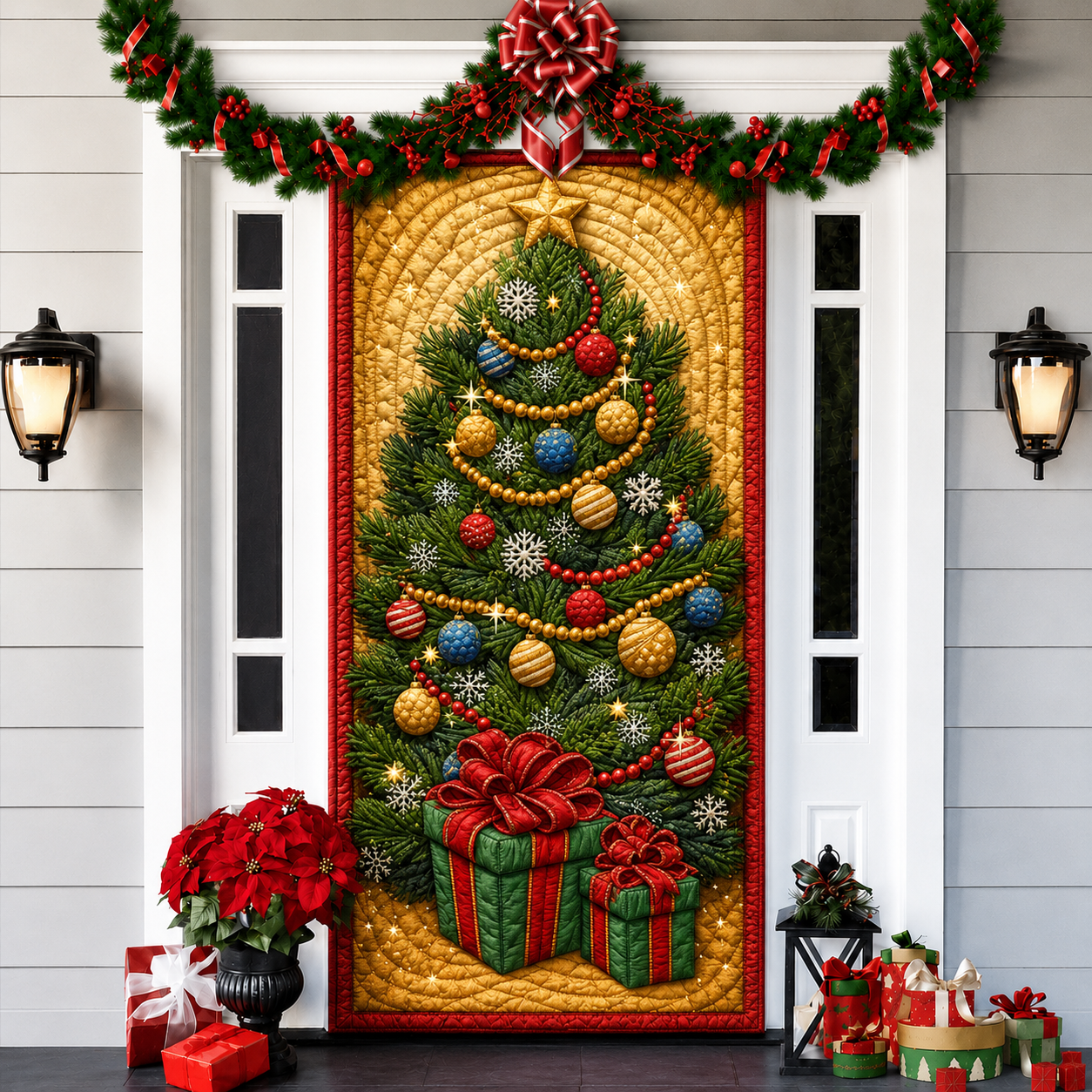 Last day 50% OFF🌟2026 3D Christmas front door decoration