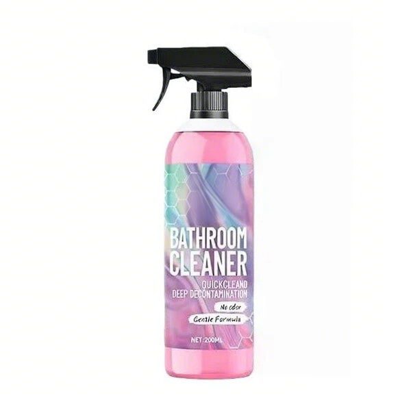 🛁 Bathroom Mold Stain & Grime Cleaner Spray – For Tile, Glass, Grout & More
