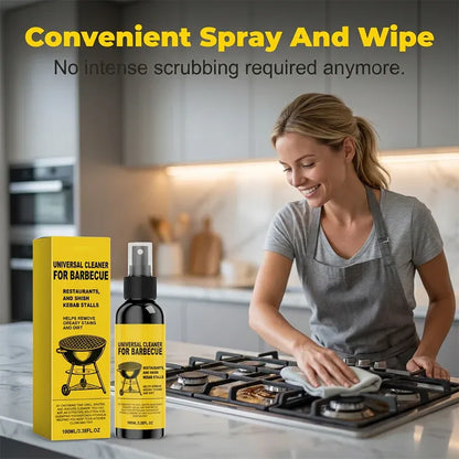🔥 50% OFF – Heavy-Duty Grill & Grease Cleaner Spray – Spray, Wait & Wipe