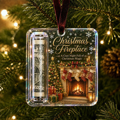 🔥Last day with huge discounts! – ✨🎄Christmas Cash Gift Holder Ornament