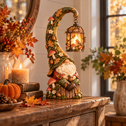 ✨Last Day 49% OFF✨🍄 Woodland Gnome Lantern – Magical Garden Light