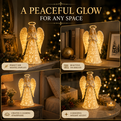 🔥Hot Sale - 50% OFF🔥🪽✨ Angel Christmas Guardian Light – A Symbol of Hope, Love & Protection