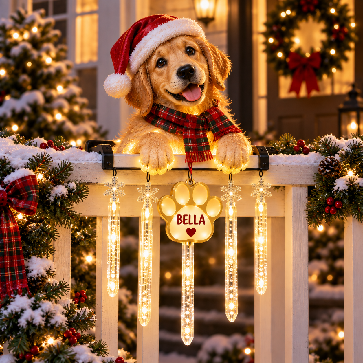 🐕 Christmas Golden Pup