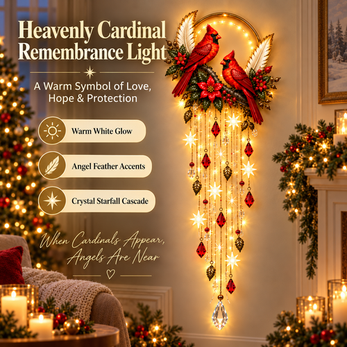 ✨🐦 Heavenly Cardinal Remembrance Light™ – A Gentle Glow of Love, Memory & Comfort