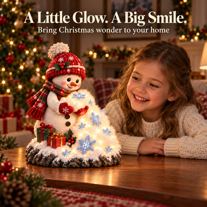 🎄 Christmas Hot Sale ☃️ Snowman Cloud Tabletop Light – Bring a Little Christmas Magic Home