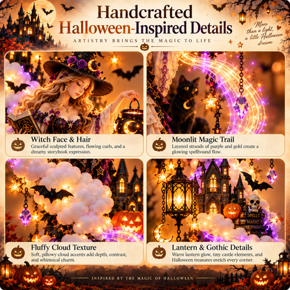 🎃 Halloween Hot Sale – 50% OFF ✨ Enchanted Witch Magic Trail Wall Light™ – Bring Halloween Magic Home