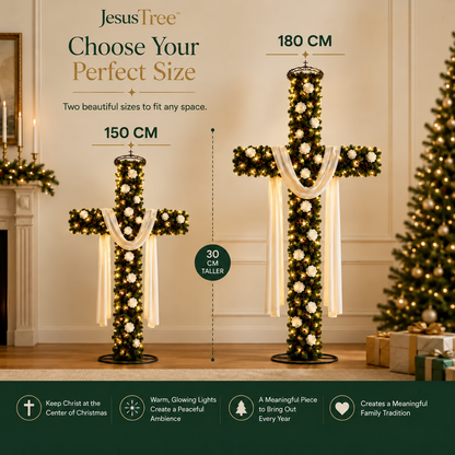 🎄 57% OFF TODAY – Glowing Christmas Cross Tree™ | Keep Christ at the Center of Christmas