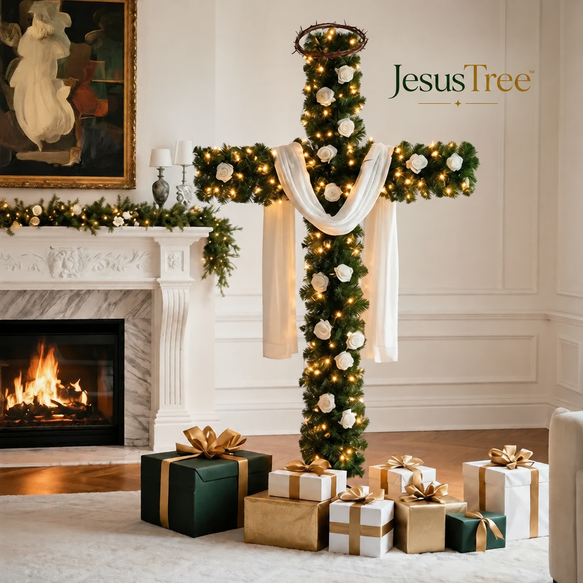 🎄 57% OFF TODAY – Glowing Christmas Cross Tree™ | Keep Christ at the Center of Christmas
