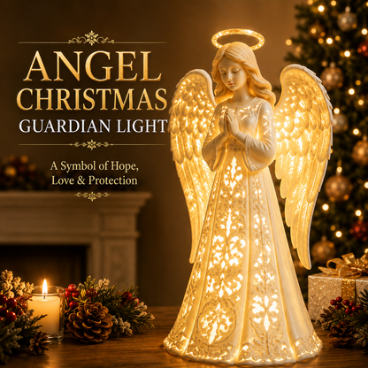 🔥Hot Sale - 50% OFF🔥🪽✨ Angel Christmas Guardian Light – A Symbol of Hope, Love & Protection