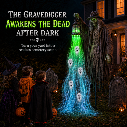 🎃 Today Only 49% OFF – Animated Halloween Spirit Harvester Garden Light Collection