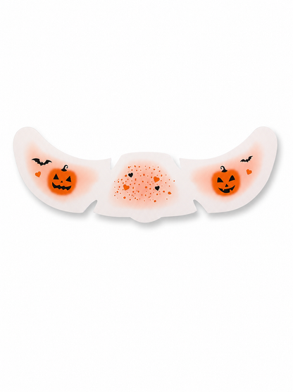 🔥Hot Sale - 50% OFF🔥🎃 Halloween Style ✨ Pumpkin, Bat & Moon Temporary Face Tattoo Stickers for Spooky Party Looks