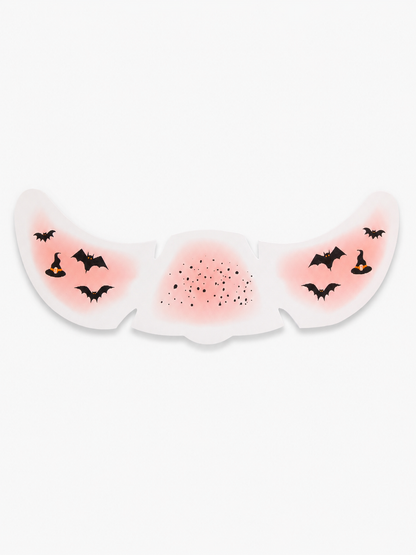 🔥Hot Sale - 50% OFF🔥🎃 Halloween Style ✨ Pumpkin, Bat & Moon Temporary Face Tattoo Stickers for Spooky Party Looks