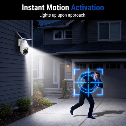 ⏰Final 6 Hours Sale 50% OFF🔥 - Solar-Powered Simulated Surveillance Camera Street Light
