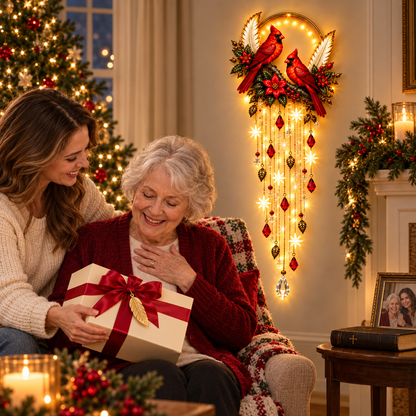 ✨🐦 Heavenly Cardinal Remembrance Light™ – A Gentle Glow of Love, Memory & Comfort