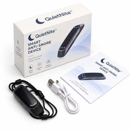 😴 2026 Sleep Sale – 50% OFF | Smart Snore Response Neckband – Gentle Vibration Sleep Support