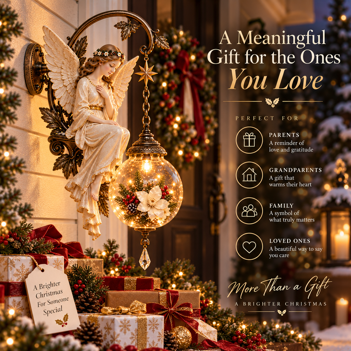 ⏰ Limited Stock 50% OFF – 👼✨ Heavenly Guardian Angel Lantern™ – A Gentle Light of Faith & Home