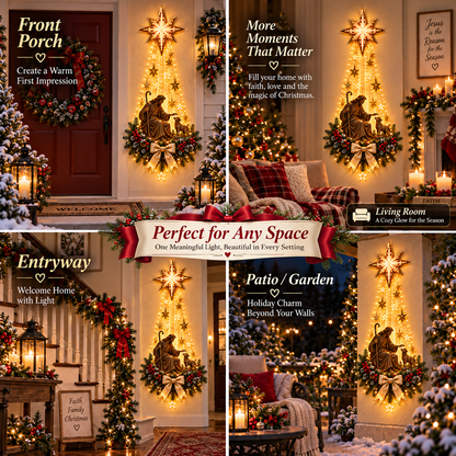 🎄 Christmas Hot Sale – 49% OFF ✨ The Good Shepherd Starfall Light™ – His Light Still Finds You