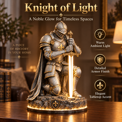 👑 The King’s Last Guardian™ – Illuminated Knight of Honor | A Glowing Oath That Never Breaks