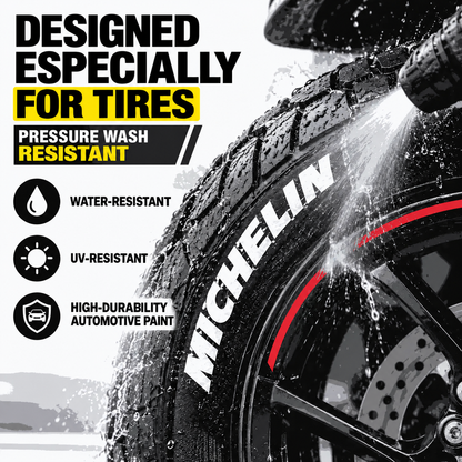 🚗 TireRevive™ Premium Tire Paint Marker – Refresh Faded Lettering & Customize Your Tires in Minutes
