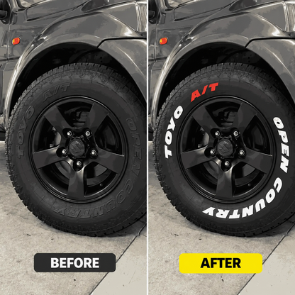 🚗 TireRevive™ Premium Tire Paint Marker – Refresh Faded Lettering & Customize Your Tires in Minutes