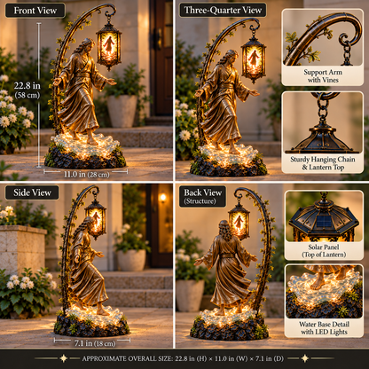 ✨ Faith Comes Alive™ Story Projection Garden Lantern Collection – Bring His Light Home