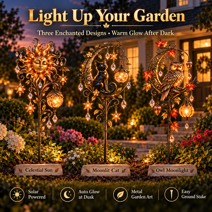 ✨ Whispers in the Wind™ – Enchanted Solar Garden Stake Collection