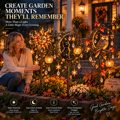 ✨ Whispers in the Wind™ – Enchanted Solar Garden Stake Collection