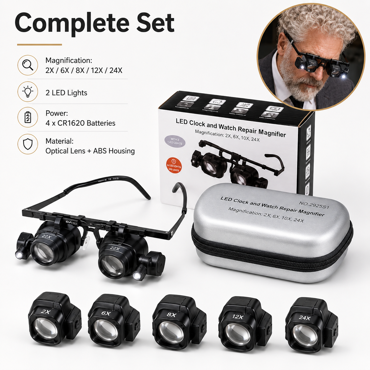 Professional 5-Lens Set