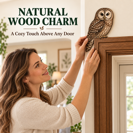 🥳2026 HOT SALE🥳💞50K+ SOLD!Wooden Bird Door Topper🐦