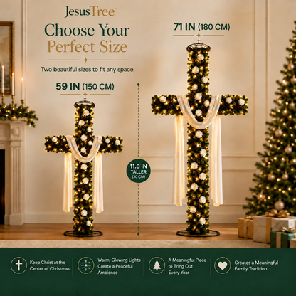 JesusTree™ Christmas Cross
