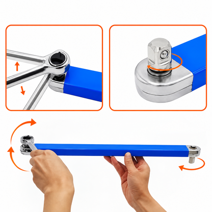 🔧 Offset Extension Wrench for Tight Spaces
