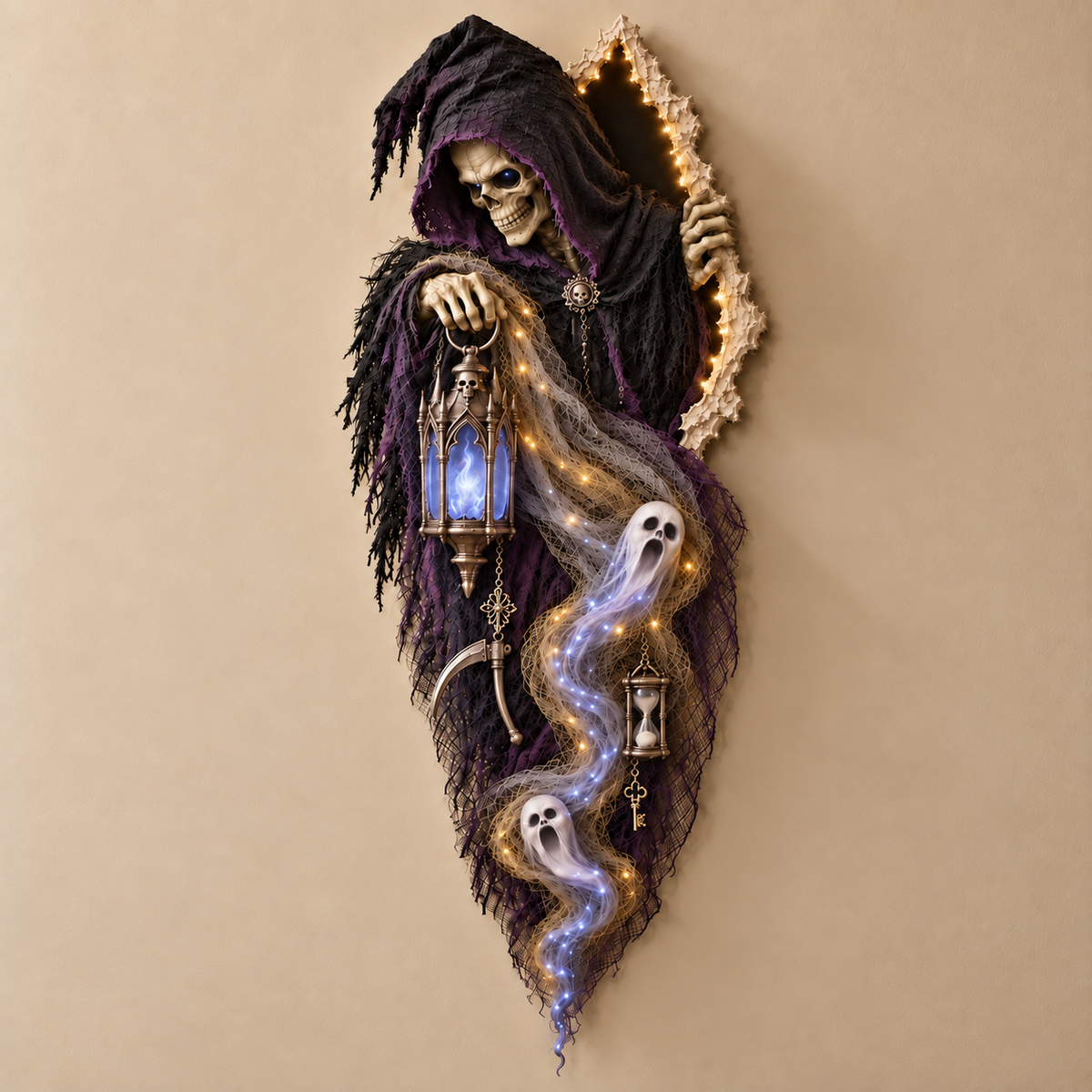🎃 Enchanted Witch Wall Light™ — Bring Your Walls to Life This Halloween