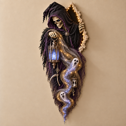 🎃 Enchanted Witch Wall Light™ — Bring Your Walls to Life This Halloween
