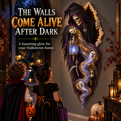 🎃 Halloween Hot Sale – Enchanted Witch Wall Light™ – Watch the Witch Come Alive on Your Wall