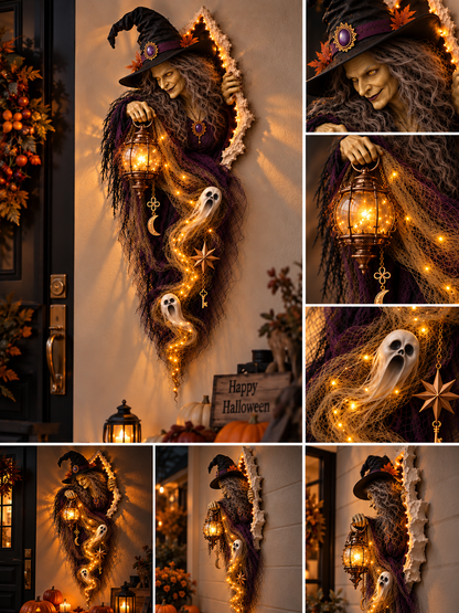 🎃 Halloween Hot Sale✨🎃 Enchanted Witch Wall Light™ — Bring Your Walls to Life This Halloween