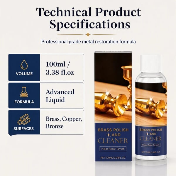 🔥 LAST DAY: Buy 1 Get 1 FREE | Brass Polish & Cleaner