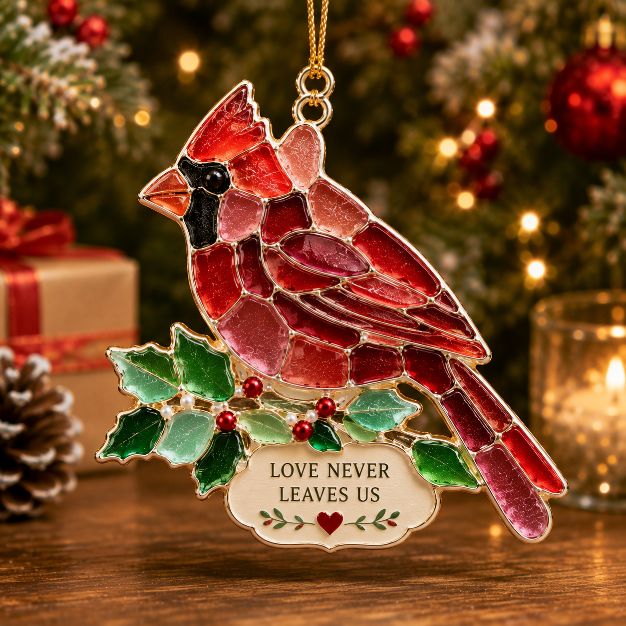 🔥Last day with huge discounts!🎄 Sea Glass Christmas Blessing Ornaments