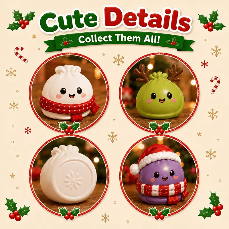 🔥Last day with huge discounts!– 🎄🥟24 Days of Squishy Christmas Surprises