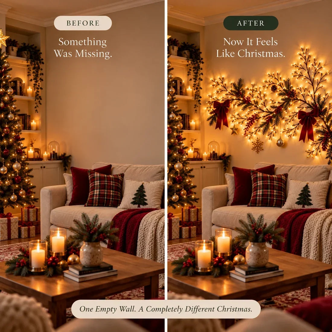 ✨ WillowGlow™ Flexible Lighted Vine – Shape a Warm, Magical Wall in Minutes