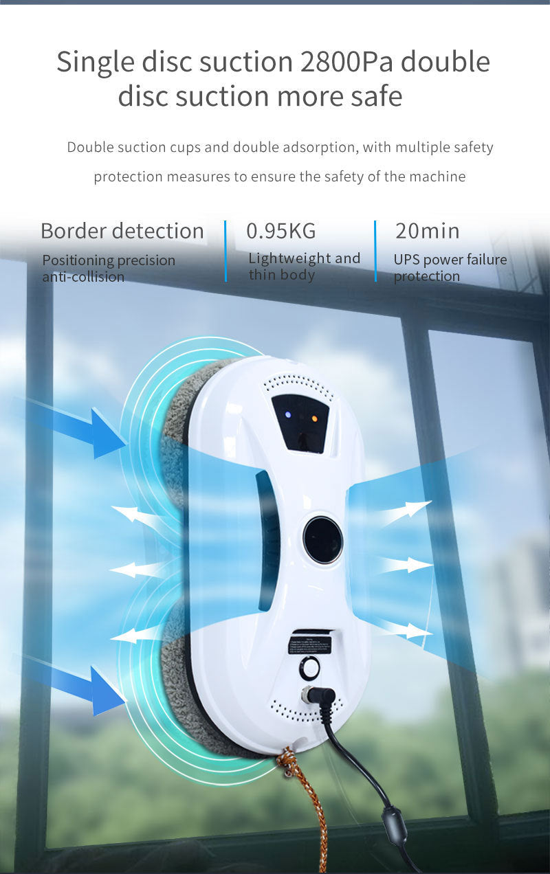🎉 Big Savings – 50% OFF 🪟 Smart Window Cleaning Robot – Let It Clean While You Relax