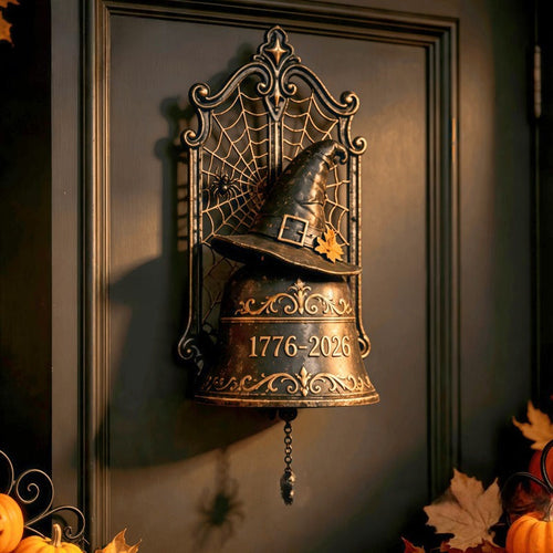 Halloween Gothic Liberty Bell Wall Decor