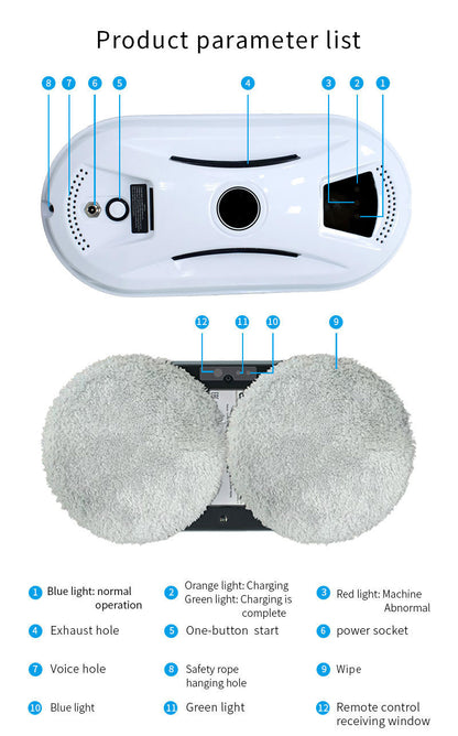 🎉 Big Savings – 50% OFF 🪟 Smart Window Cleaning Robot – Let It Clean While You Relax