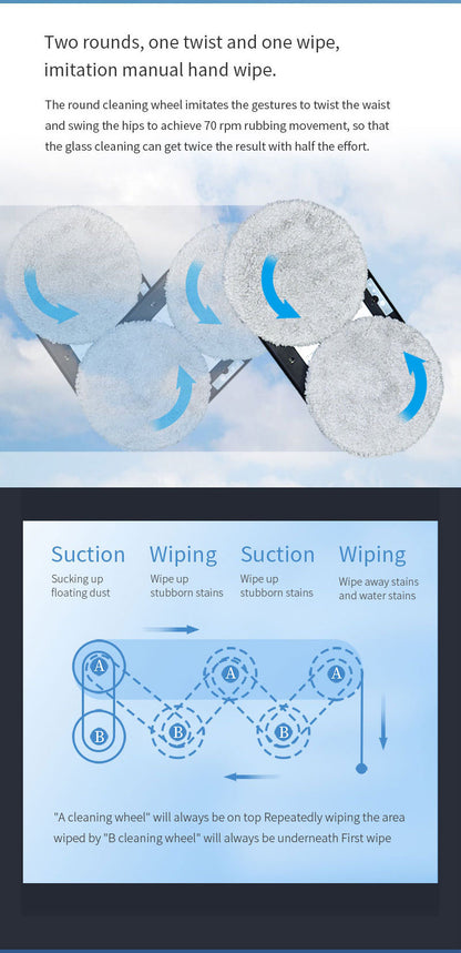 🎉 Big Savings – 50% OFF 🪟 Smart Window Cleaning Robot – Let It Clean While You Relax