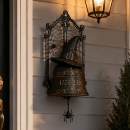 Halloween Gothic Liberty Bell Wall Decor