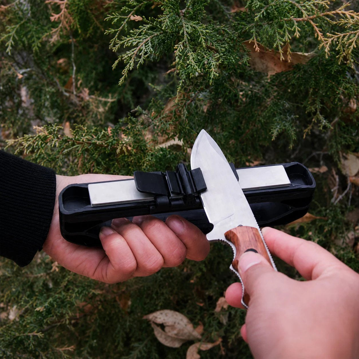 🔥 Portable Precision Knife Sharpener – Guided Angle Diamond Sharpening System
