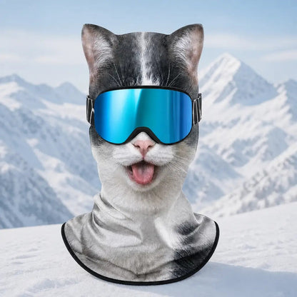 ❄️ Winter Hot Sale – WildFace™ Animal Ski Balaclava – Warm Fleece Mask That Makes Everyone Look Twice