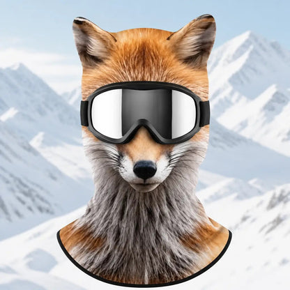 ❄️ Winter Hot Sale – WildFace™ Animal Ski Balaclava – Warm Fleece Mask That Makes Everyone Look Twice